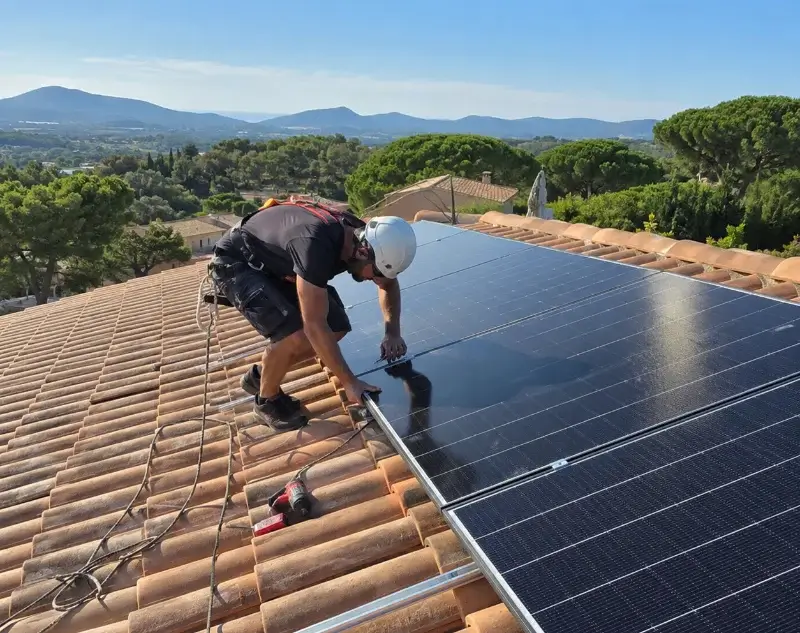 Installateur panneaux solaires Le Puy-Sainte-Réparade — pose photovoltaïque sur toiture