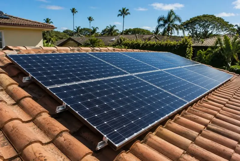 Installation de panneaux solaires au Puy-Sainte-Réparade