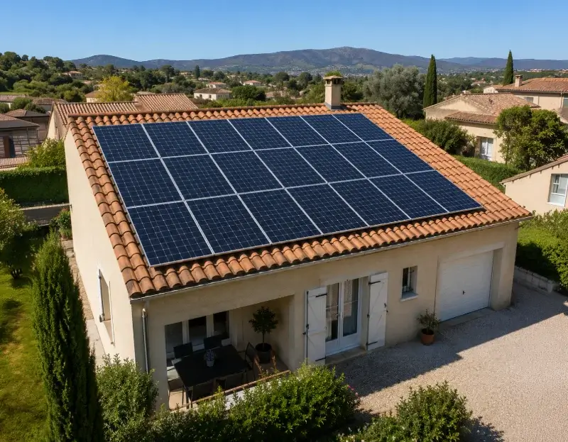 Prime à l'autoconsommation panneaux solaires Le Puy-Sainte-Réparade — aide financière de l'État